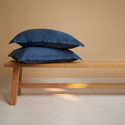 TENCEL™ Sateen Kussensloop – Donker Blauw