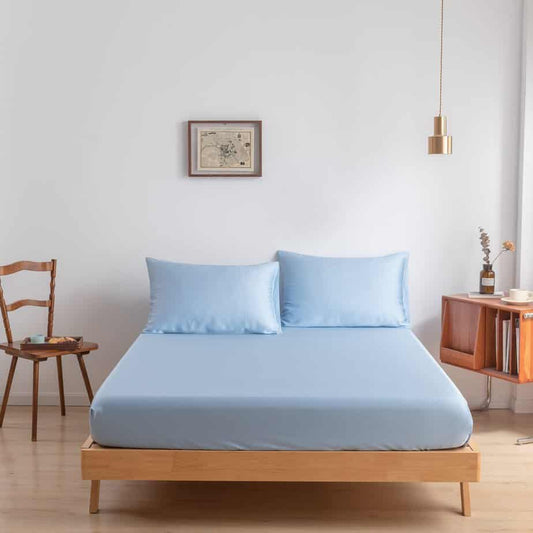 Hoeslaken Premium Sky Blue